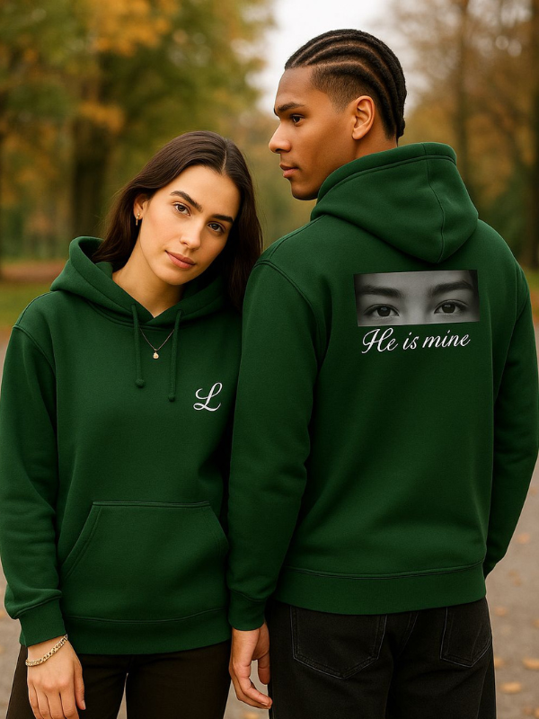 2x Partner Hoodies He is mine