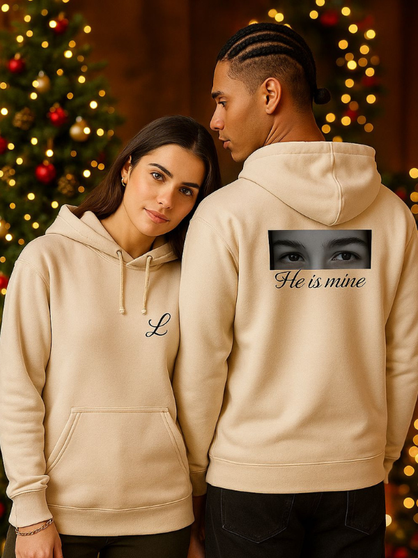 2x Partner Hoodies He is mine