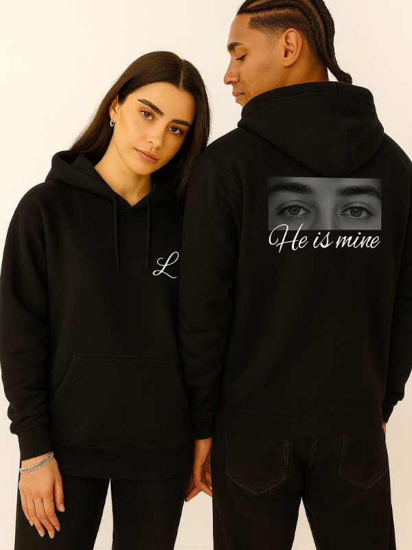 2x Partner Hoodies He is mine